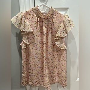 1. State womens flutter sleeve top